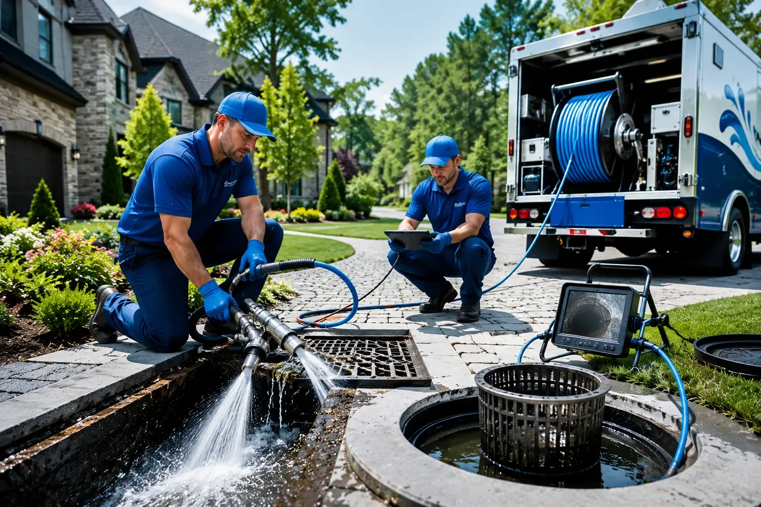 Local outdoor drain cleaning professionals in Kempton, IN